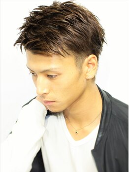 ヘアーデザインサロン スワッグ(Hair design salon SWAG)の写真/【メンズ限定★カット+パーマ+最新TR ￥8000】ナチュラルからエッジの効いたスタイルまで幅広く対応。