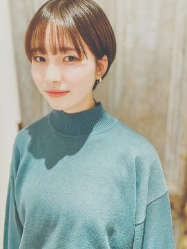 ホリデイズ ケアアンドスパ 練馬 豊島園(HOLIDAYS) 【HOLIDAYS】耳かけマッシュ×すっきりショート/練馬/髪質改善