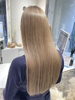 マイル 渋谷(mile)&nbsp;ベージュカラー/髪質改善/こなれハイトーン[渋谷駅]