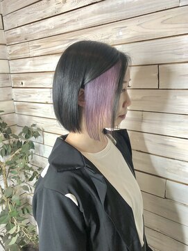 デコヘアー キートス(DECO HAIR kiitos) 切りっぱなしインナーボブ