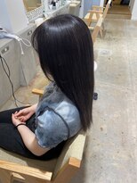 コレット 宇都宮(collet Gigi)&nbsp;ウルフ/マチルダボブ/ピンクベージュ/インナーグレージュ/暗髪