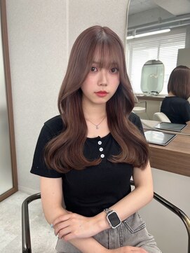 ボタン ハカタ(VOTAN hakata) 【柿本真優】ブラウンベージュ/ヨシンモリ/韓国ヘア/前髪カット