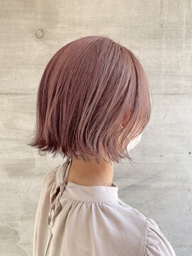 アッシュタカサキ(ash takasaki) ブリーチ/ピンクカラー/ラベンダーべージュ/ピンクベージュ