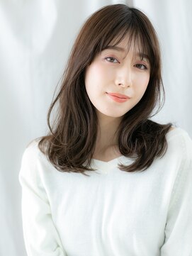 ドクターズ サロン ラブ(Dr's Salon LAB) ツヤ髪バレイヤージュのくせ毛風カールロングj古河20代30代40代