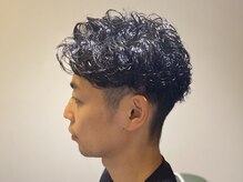 30代大人男子のベストパーマ！！刈り上げ×カールパーマ◎