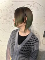 ナナカバイミーツハンド(nana.ca by meetsHAND)&nbsp;前下がり × クラゲ  × ジオメトリック