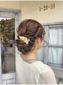 アップヘアアレンジ＊
