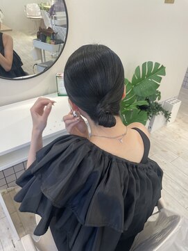 ヘアメイクアンドセットサロン リッコ(Hair make&set salon Ricco) タイトスタイル/梅田セットサロンRicco