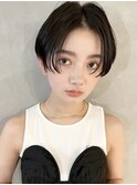【PARK】ハンサムショート×グレージュブラック