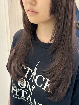 アントワープトーキョー(antwerp TOKYO) 30代40代50代顔周りレイヤー酸性ストレート白髪ぼかしハイライト