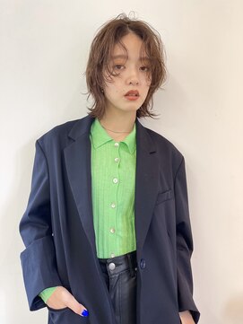 ユー セント(yew scent) ウルフヘア＋マロンベージュ