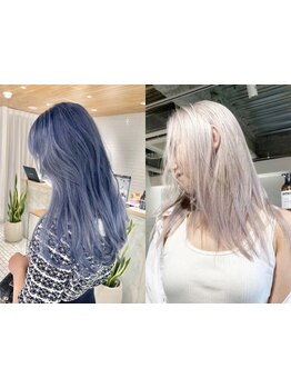 【三宮/元町】伸ばしかけの髪も綺麗に！無難にならないナチュラルスタイル☆ブリーチカラーも人気♪