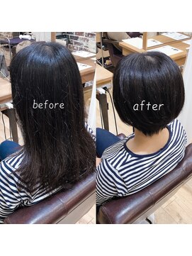 グラスヘア(Grous hair) ひし形くびれショート♪【Grous hair 錦糸町】