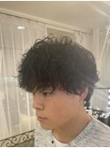 【瀧澤一真】メンズスパイラルパーマ