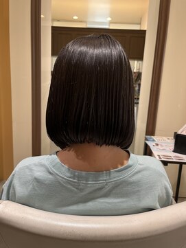 ブランシェ 高蔵寺店(BRANCHE) ★内巻きボブ×縮毛矯正★【北川】