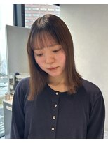 リアン バイ キートス(Lien by kiitos)&nbsp;顔まわりカット/セミロング/メンテナンスカット