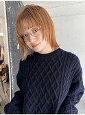 切りっぱなしボブ　姫カットレイヤー　レイヤーカット　外ハネ