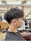 ツイストスパイラルパーマ/メンズショート