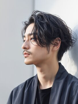 セントラル プラスエヌ(CENTRAL+n) 20代30代40代　無造作ミディアム＃28