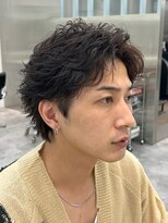 フィフス 大分(fifth) 大分ニュアンスパーマセンターパートフェザーパーマ毛流れパーマ