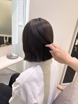 フレーム ヘア ルーム 天王寺駅前店(FRAME hair room) ぱつっと切りっぱなしボブ♪