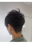 マッシュ風刈り上げショート