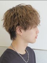 ビカムメンズヘアー 栄店(become men's hair)&nbsp;シャドウパーマ波巻きパーマ