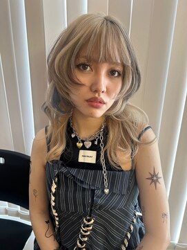 スリーバイベルベット(THREE...by velvet) コントラストデザインカラー