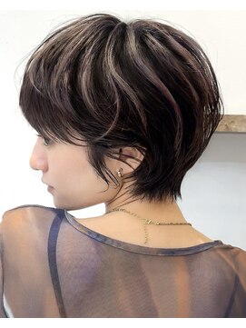 ビュー トウキョウ(VIEW TOKYO) ショートヘア髪型30代40代50代前髪あり前髪無し丸顔面長似合わせ