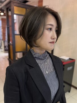 バム 名古屋栄店(BAMM) 大人女性にフィットするショートヘア【坂根】