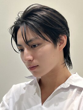 ロンドオム 池袋(Lond Homme) men's/メンズ/ダウンパーマ/黒染め/韓国/ブルーブラック/池袋