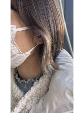 ヘア ロビー(hair Lobby) さりげないインナーカラー