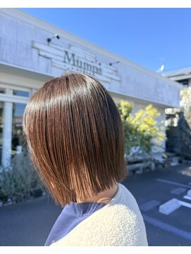 マンプスウタタ (Mumps utata) 春色ツヤブラウン