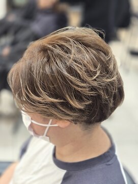 キャパ 秦野(CAPA) 伸ばし掛け バレイヤージュ風カラー