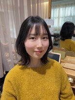 リベラル(liberal)&nbsp;鎖骨レイヤーミディ【20・30代】