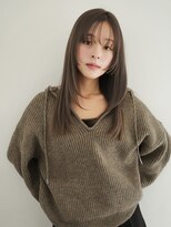 ノーム(NORME)&nbsp;"NORME人気no.1" ロングレイヤー×アッシュグレージュカラー