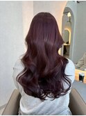 美髪*ピンクラベンダー*フェミニンロング*Zina札幌大通