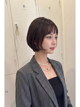 トレ(tre.) 髪質改善 レイヤースタイル 大人可愛い