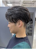 フェザーパーマ/メンズパーマ/メンズカット/ツーブロック