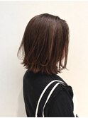 レイヤーボブ/ハイライトカラー/30代40代50代/小倉美容室
