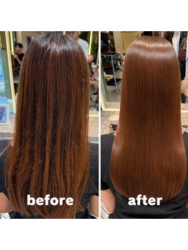 アース 渋谷店(HAIR&MAKE EARTH) 美髪ストレート
