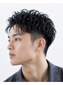 メンズカット短髪束感スパイキーショート