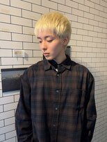 Men's JESTER【メンズジェスター】メンズカット/メンズパーマ/メンズカラー/フェード 〈REi〉ブロンドヘア