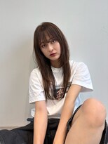 エディット トウキョウ(e.dit tokyo)&nbsp;レイヤーカット/ロングレイヤー/透明感カラー/透明感ベージュ