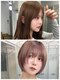 ニル 鹿児島中央駅(NiL)の写真/お顔の印象を左右する前髪、顔周りのレイヤーはお任せください！こだわりの顔周りのカットで似合わせます♪