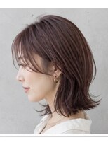 タヤ 府中店(TAYA)&nbsp;大人レイヤーボブ/外ハネピンクベージュ