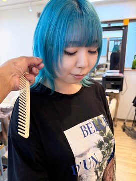 ヘアーデザイン アコースティック(Hair Design ACOUSTIC) ターコイズブルー