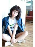 FAVORI HAIR ショートバング&ダークトーンカラー