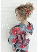☆IRIS☆お団子風ルーズアップ