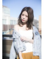 シュシュット(chouchoute)&nbsp;吉祥寺斜めバングフェザーロングボルドークラシカルワンレン/051